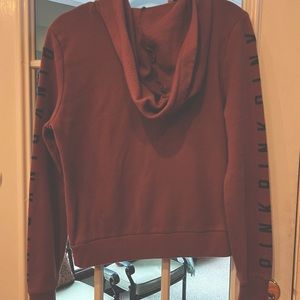 Victoria Secret PINK brand cropped hoodie.